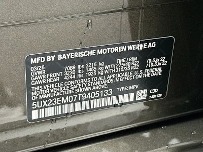 2026 BMW X7 — photo 27 view