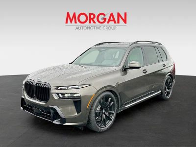2026 BMW X7 — rear three-quarter view