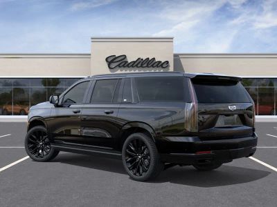 2026 Cadillac Escalade ESV — rear three-quarter view