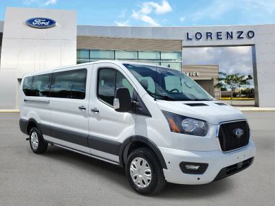 2025 Ford Transit Passenger Wagon — rear three-quarter view