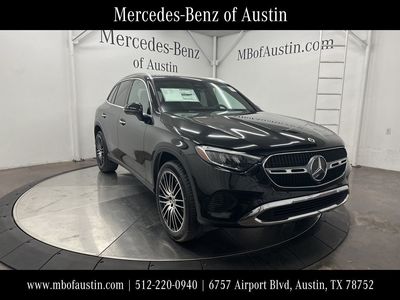 2026 Mercedes-Benz GLC 300 in Black — front three-quarter view