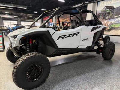 2026 Polaris® RZR PRO R 4 ULTIMATE - GHOST WHITE — front three-quarter view