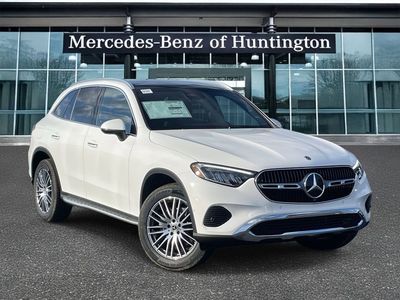 2026 Mercedes-Benz GLC 300 in Polar White — front three-quarter view
