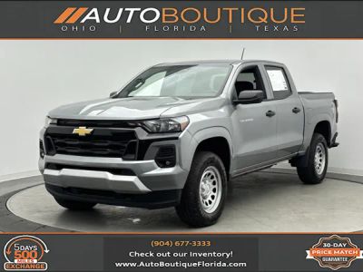 2026 Chevrolet Colorado 2WD Work Truck in Sterling Gray Metallic — front three-quarter view