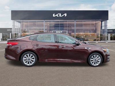 2018 Kia Optima — rear three-quarter view