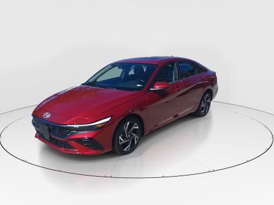 2025 Hyundai Elantra — rear three-quarter view