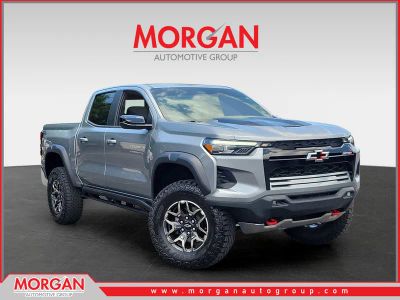 2024 Chevrolet Colorado 4WD ZR2 in Sterling Gray Metallic — front three-quarter view