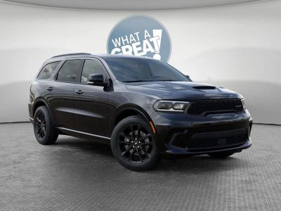 2026 Dodge Durango GT Plus in Diamond Black Clear-Coat Exterior Paint — front three-quarter view