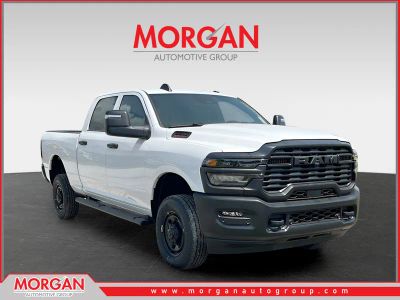 2026 Ram 2500 Tradesman in White — front three-quarter view
