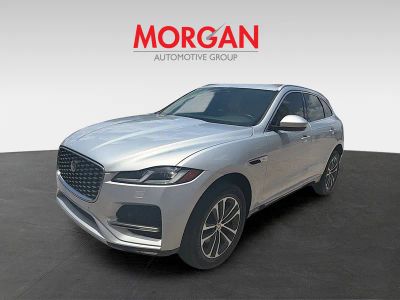 2022 Jaguar F-PACE — rear three-quarter view