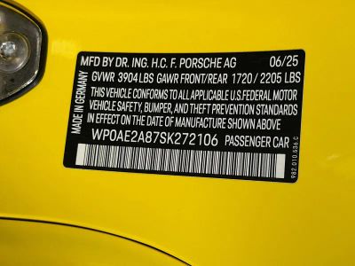 2025 Porsche 718 Cayman — photo 39 view