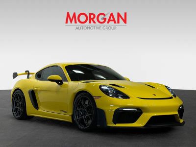 2025 Porsche 718 Cayman — engine compartment view