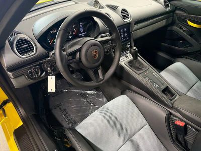 2025 Porsche 718 Cayman — interior view