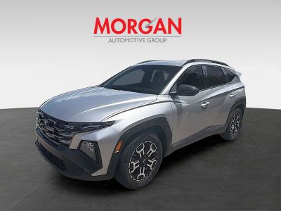2025 Hyundai Tucson — rear three-quarter view