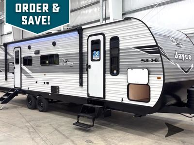 2026 Jayco Jay Flight — rear three-quarter view