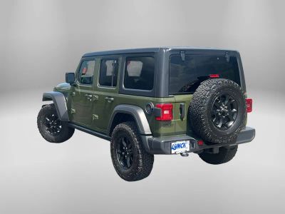 2021 Jeep Wrangler — side profile view