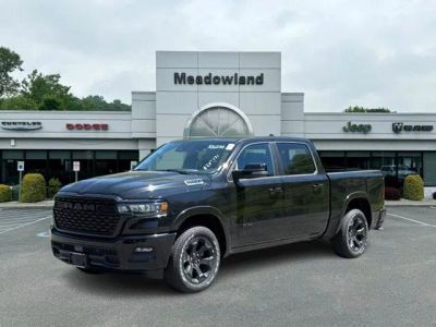 2026 RAM 1500 Big Horn in Diamond Black Crystal Pearl-Coat Exterior Paint — front three-quarter view