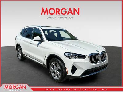2024 BMW X3 sDrive30i in White — front three-quarter view