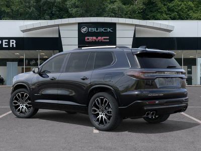 2026 GMC Acadia — rear three-quarter view