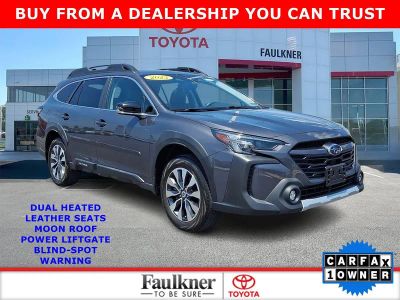 2023 Subaru Outback Limited CVT in Magnetite Gray Metallic — front three-quarter view