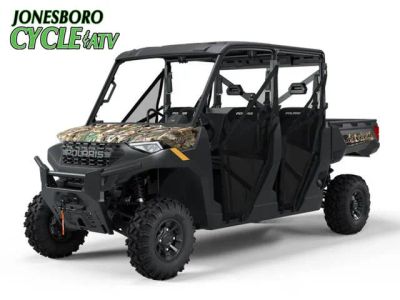 2025 Polaris® Ranger Crew 1000 Premium Polaris Pursuit Camo — front three-quarter view