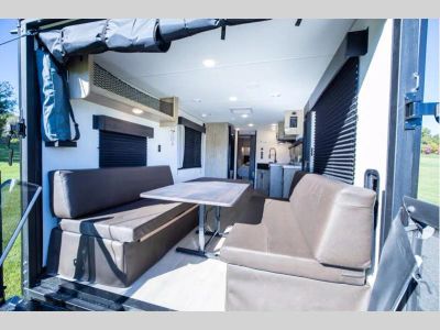 2027 Forest River RV Cherokee Grey Wolf — rear three-quarter view
