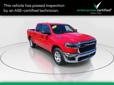 2025 Ram 1500 Big Horn 4x4 Crew Cab 5'7" Box — front three-quarter view
