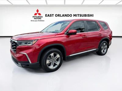 2025 Honda Pilot — rear three-quarter view