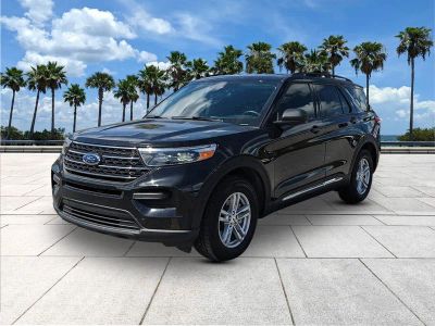 2024 Ford Explorer — rear three-quarter view