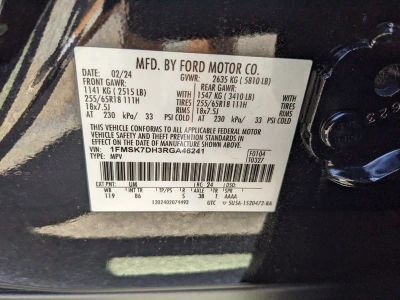 2024 Ford Explorer — photo 36 view