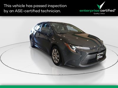 2024 Toyota Corolla LE — front three-quarter view