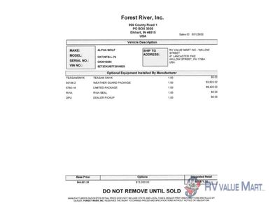 2026 Forest River RV Cherokee Alpha Wolf - Photo 23
