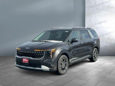 2026 Kia Carnival Hybrid — front three-quarter view