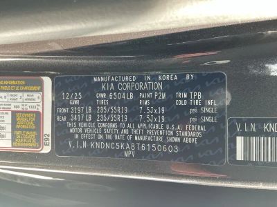 2026 Kia Carnival Hybrid — photo 25 view