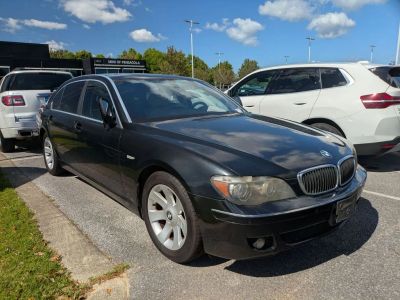 2008 BMW 7 Series — rear three-quarter view