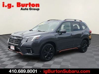 2023 Subaru Forester — rear three-quarter view