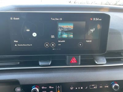 2026 Kia Carnival Hybrid — engine compartment view