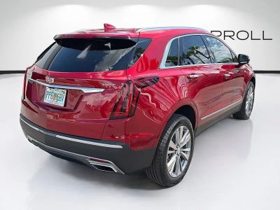 2026 Cadillac XT5 — rear three-quarter view