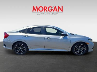 2020 Honda Civic — rear three-quarter view
