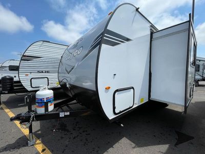 2026 Jayco Jay Flight SLX — rear three-quarter view