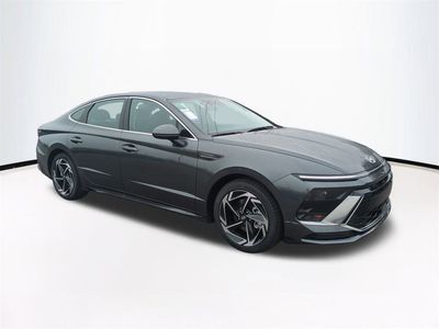 2026 Hyundai SONATA SEL Sport in Gray — front three-quarter view
