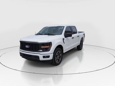 2024 Ford F-150 — rear three-quarter view