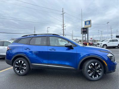 2023 Kia Sportage — rear three-quarter view