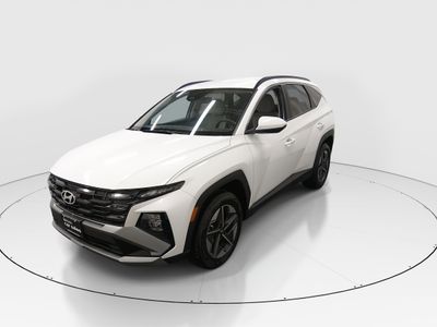 2026 Hyundai Tucson — rear three-quarter view
