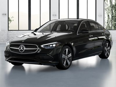 2026 Mercedes-Benz C-Class C 300 in Black — front three-quarter view