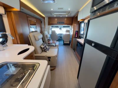 2019 Leisure Travel Vans UNITY — rear three-quarter view