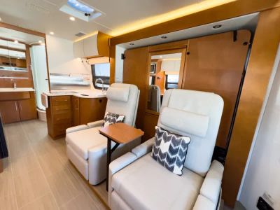 2019 Leisure Travel Vans UNITY — engine compartment view
