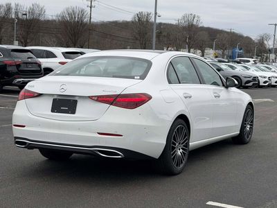 2026 Mercedes-Benz C-Class — rear three-quarter view