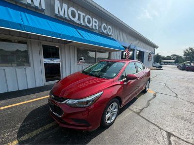 2017 Chevrolet Cruze — rear three-quarter view