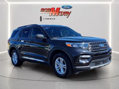 2024 Ford Explorer — rear three-quarter view